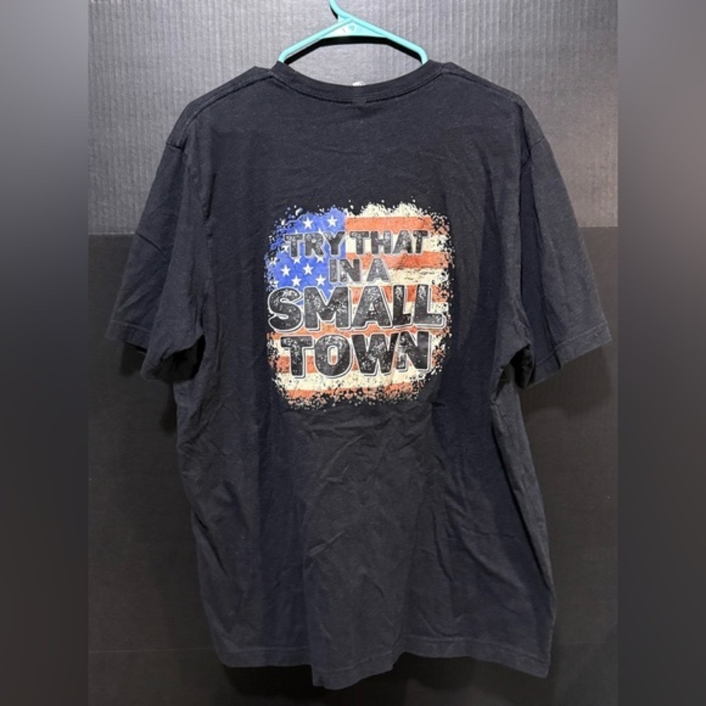 🧿Jason Aldean Try That In a Small Town Black T-shirt